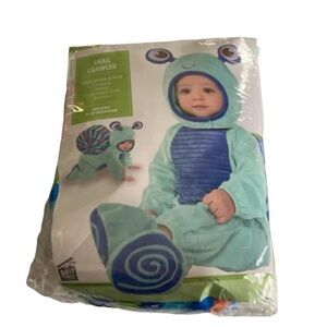 SNAIL CRAWLER Costume Infant Baby 6-12 MONTHS Halloween Pullover Costume